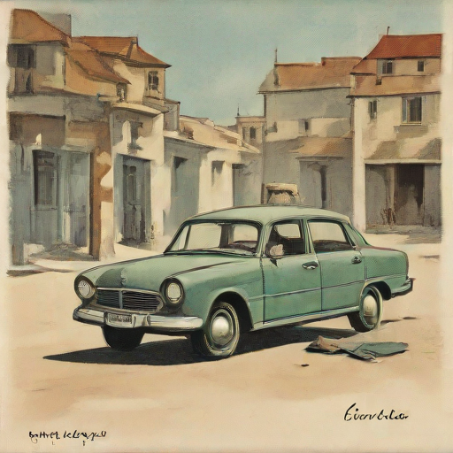 the greeting card for Me with buying a car