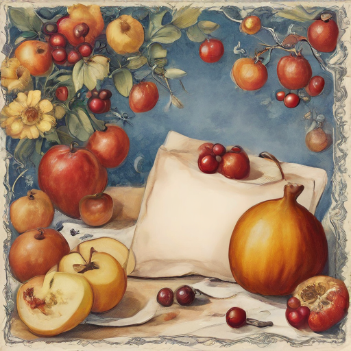the greeting card for Nephew with Rosh Hashanah