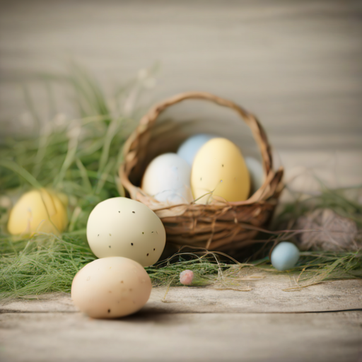 the greeting card for Fiance with Easter