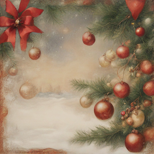 the greeting card for Boyfriend with Christmas