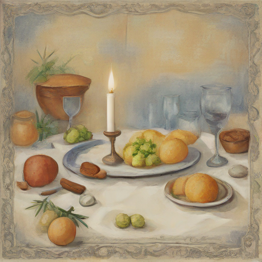 the greeting card for Son with Passover