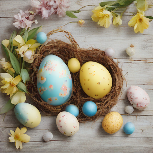 the greeting card for Teacher with Easter