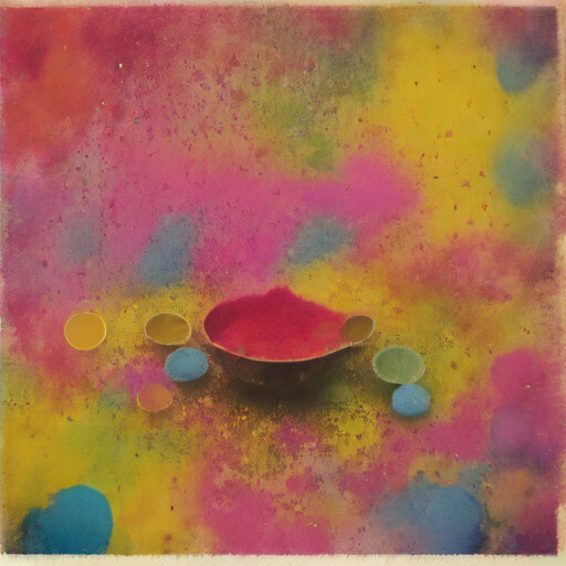 the greeting card for Boyfriend with Holi